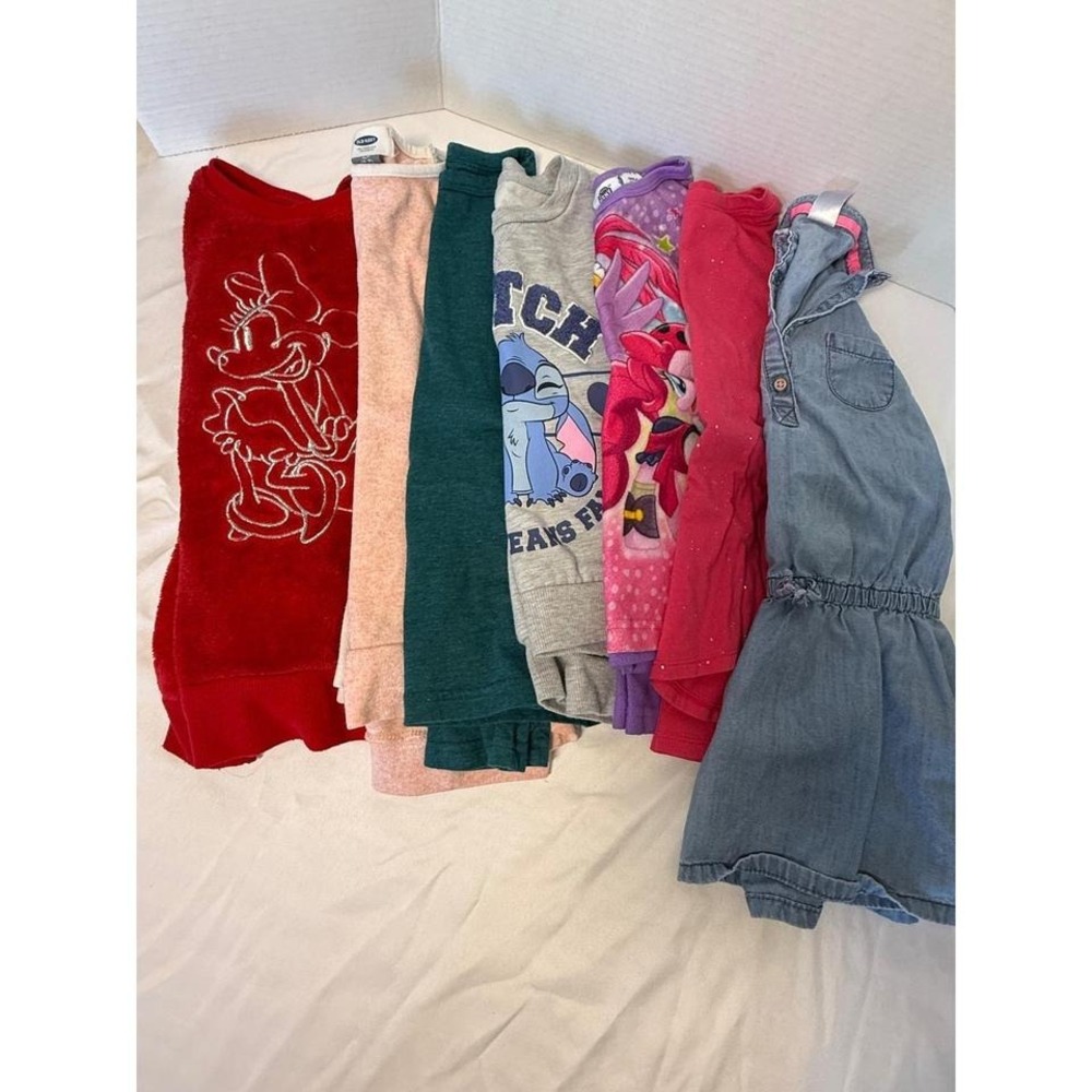 25 piece Kids Clothes Bundle Lot Girls Dresses Tops Shirts Variety size 6/6x - Picture 6 of 7